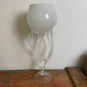 Vintage Jellyfish Vase Schale