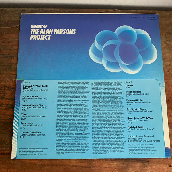 LP The Best Of The Alan Parsons Project