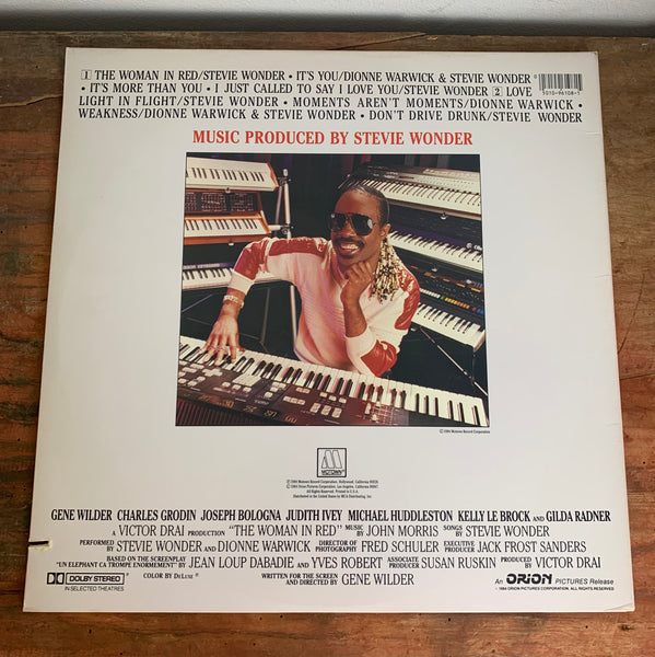 LP Soundtrack The Woman in Red Stevie Wonder