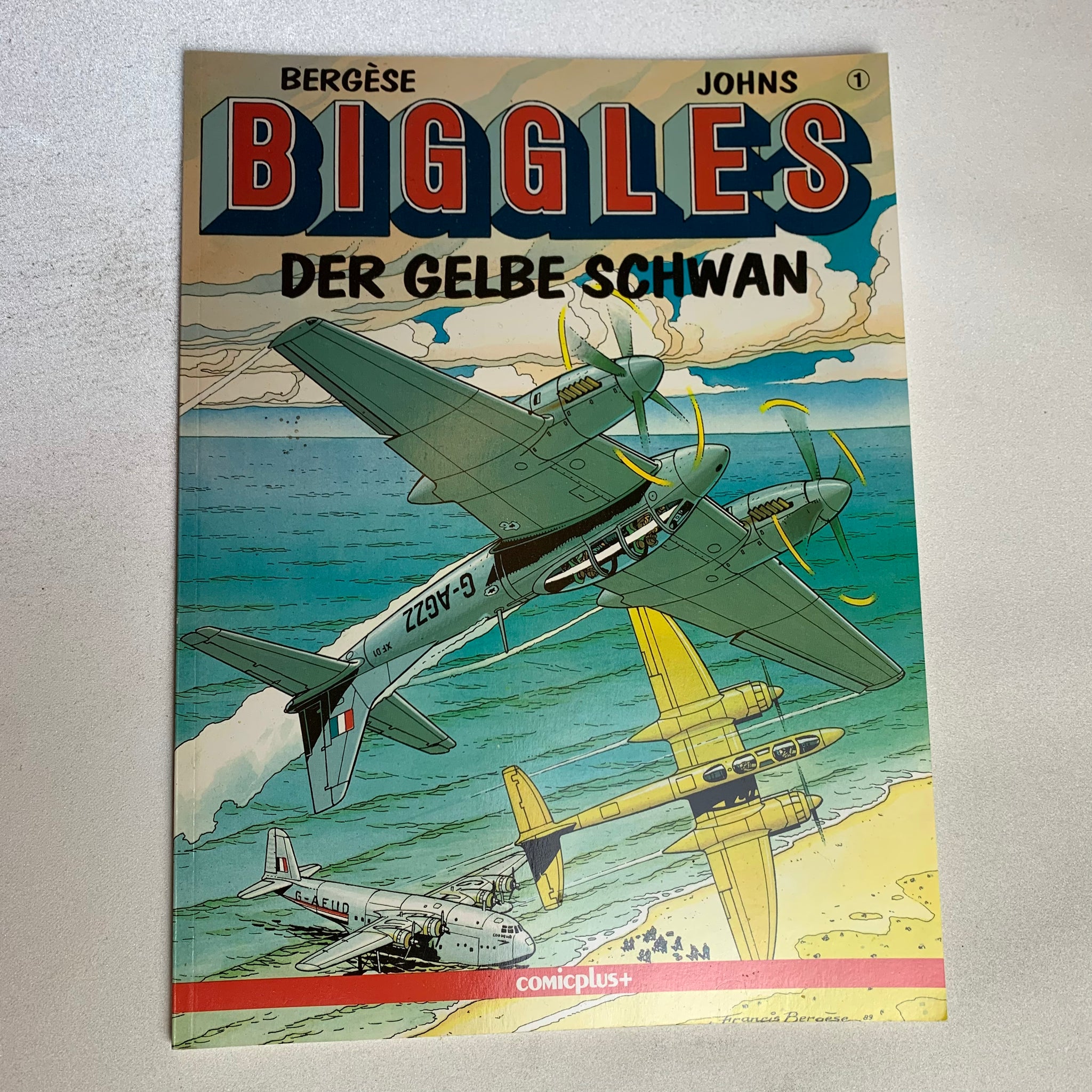Comic Biggles Der Gelbe Schwan Band 1