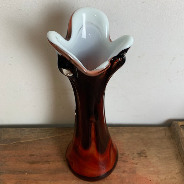Vintage Falten Vase