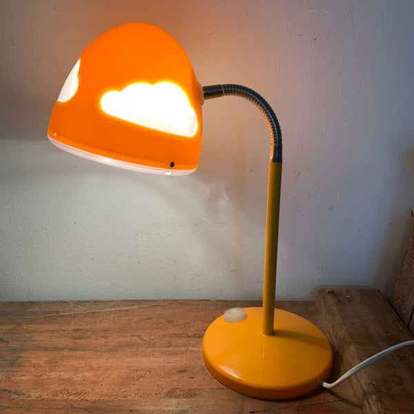 Vintage Wolke Lampe Skojig von Henrik Preutz für Ikea in orange