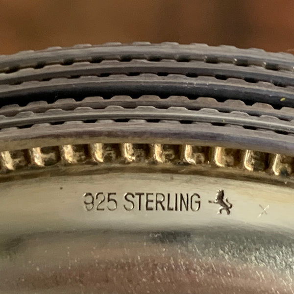 6 Untersetzer aus Sterlingsilber