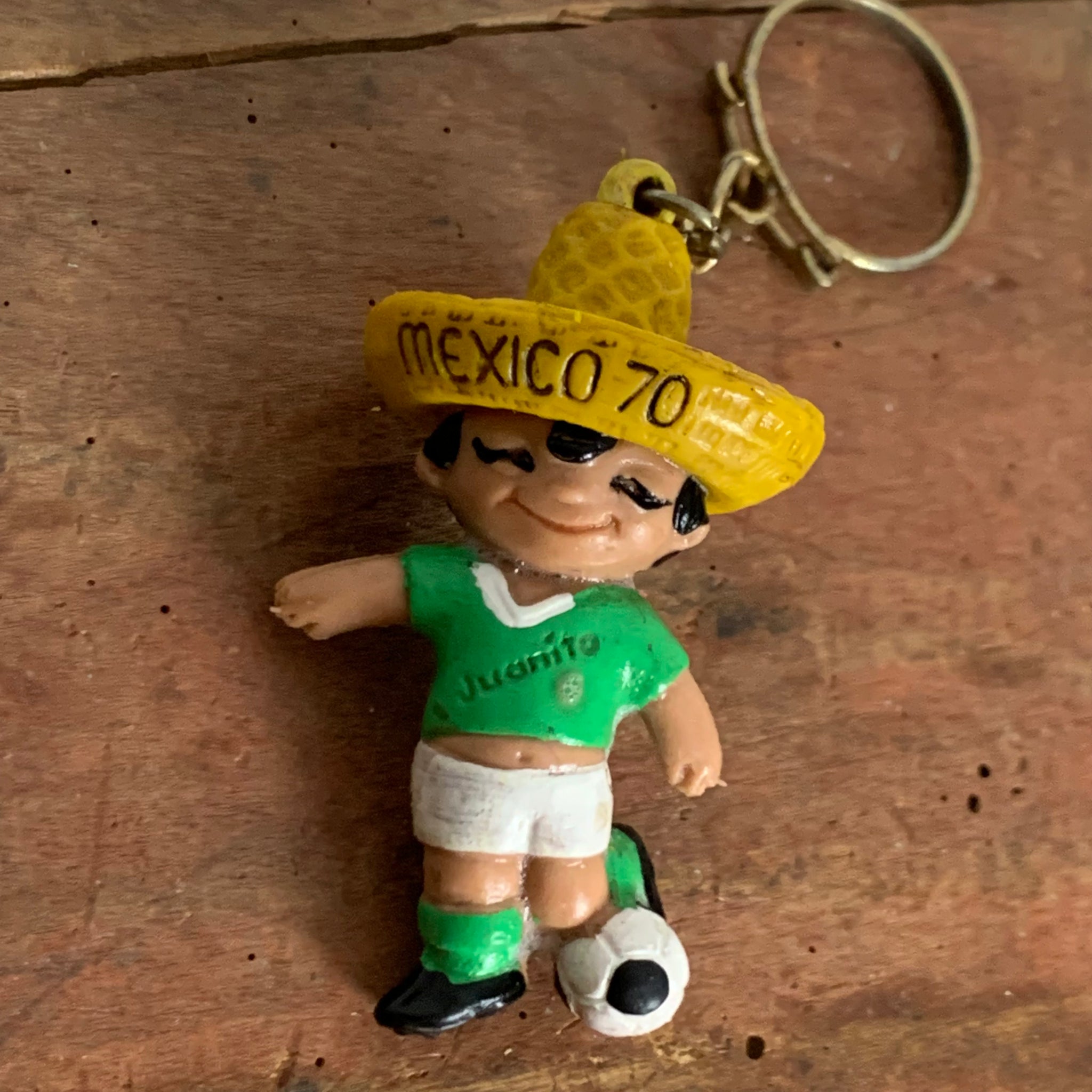 Schlüsselanhänger WM Mexiko 1970 Juanito