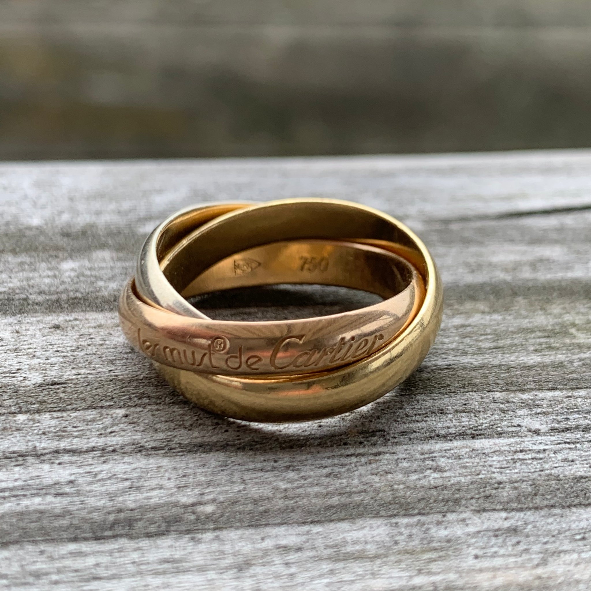 Cartier trinity ring sale