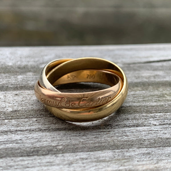Le must de cartier 2025 trinity ring