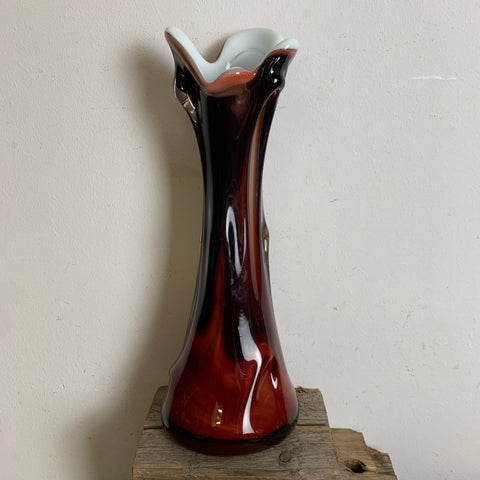 Vintage Falten Vase