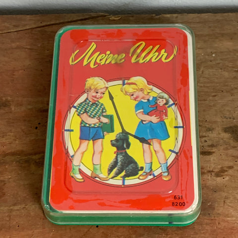 Vintage Quartett Spiel Meine Uhr