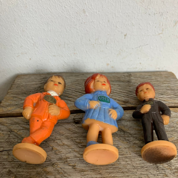 Vintage Werbefigur Eduscho Familie Ed Usch O