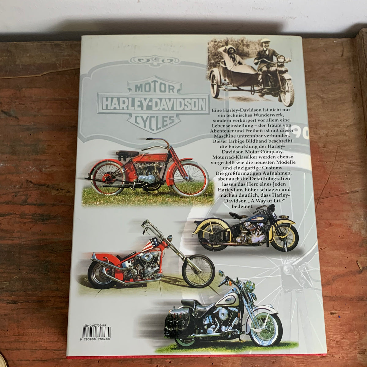 Buch A Way of Life Harley Davidson – Trödelfuchs Vintage Shop