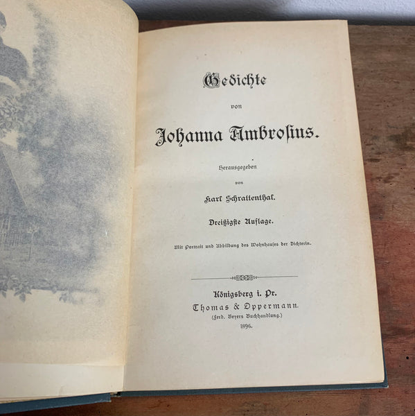 Buch Gedichte von Johanna Ambrosius