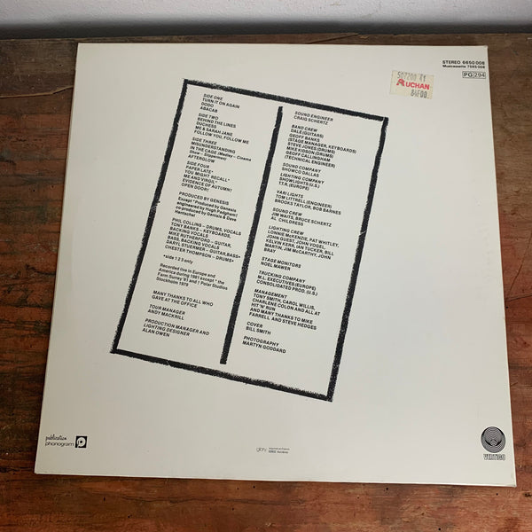 LP Genesis Three Sides Live