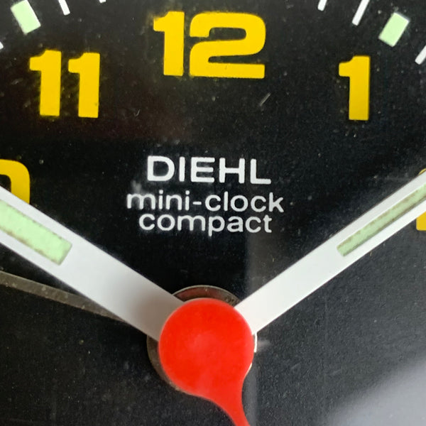 Vintage Wecker Mini Clock Compact von Diehl
