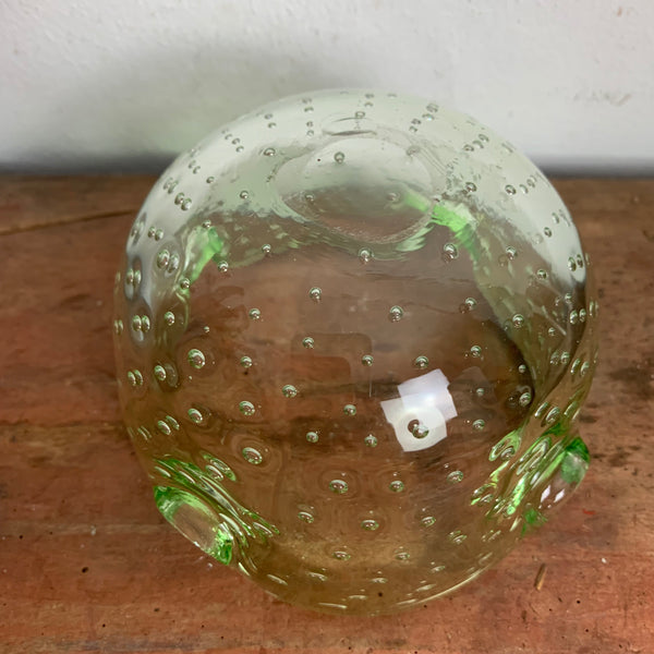 Bubble Murano Aschenbecher grün