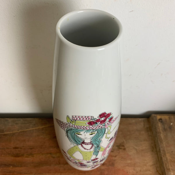 Porzellan Vase von Renée Neue für Hutschenreuther