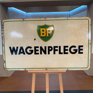 BP (Wagenpflege) Emailleschild