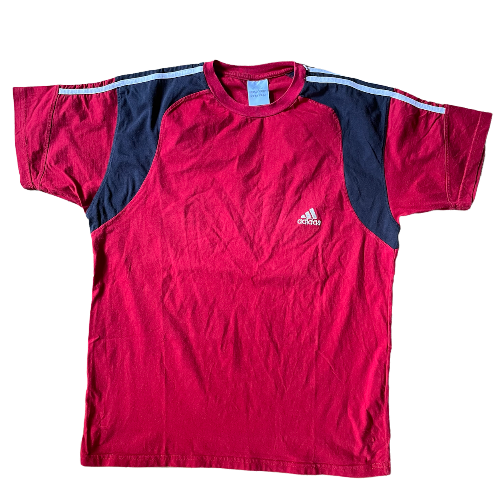Adidas Vintage T-Shirt in rot
