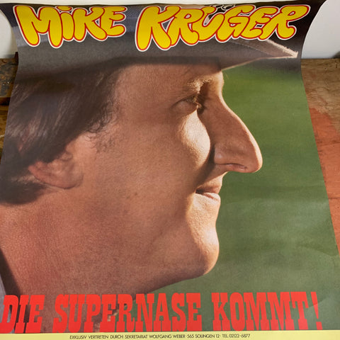Plakat Mike Krüger die Supernase kommt!