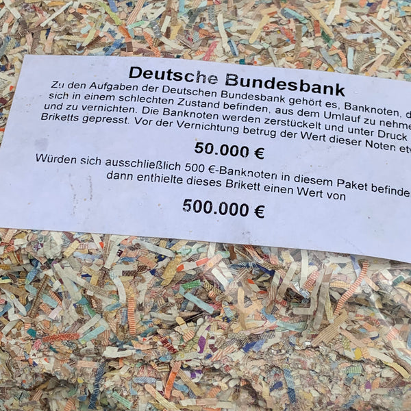 50.000 Euro Schreddergeld