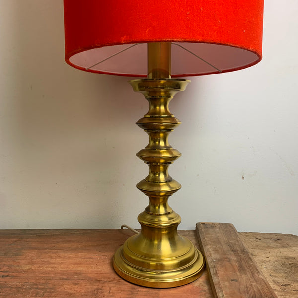 Vintage Tischlampe aus Messing