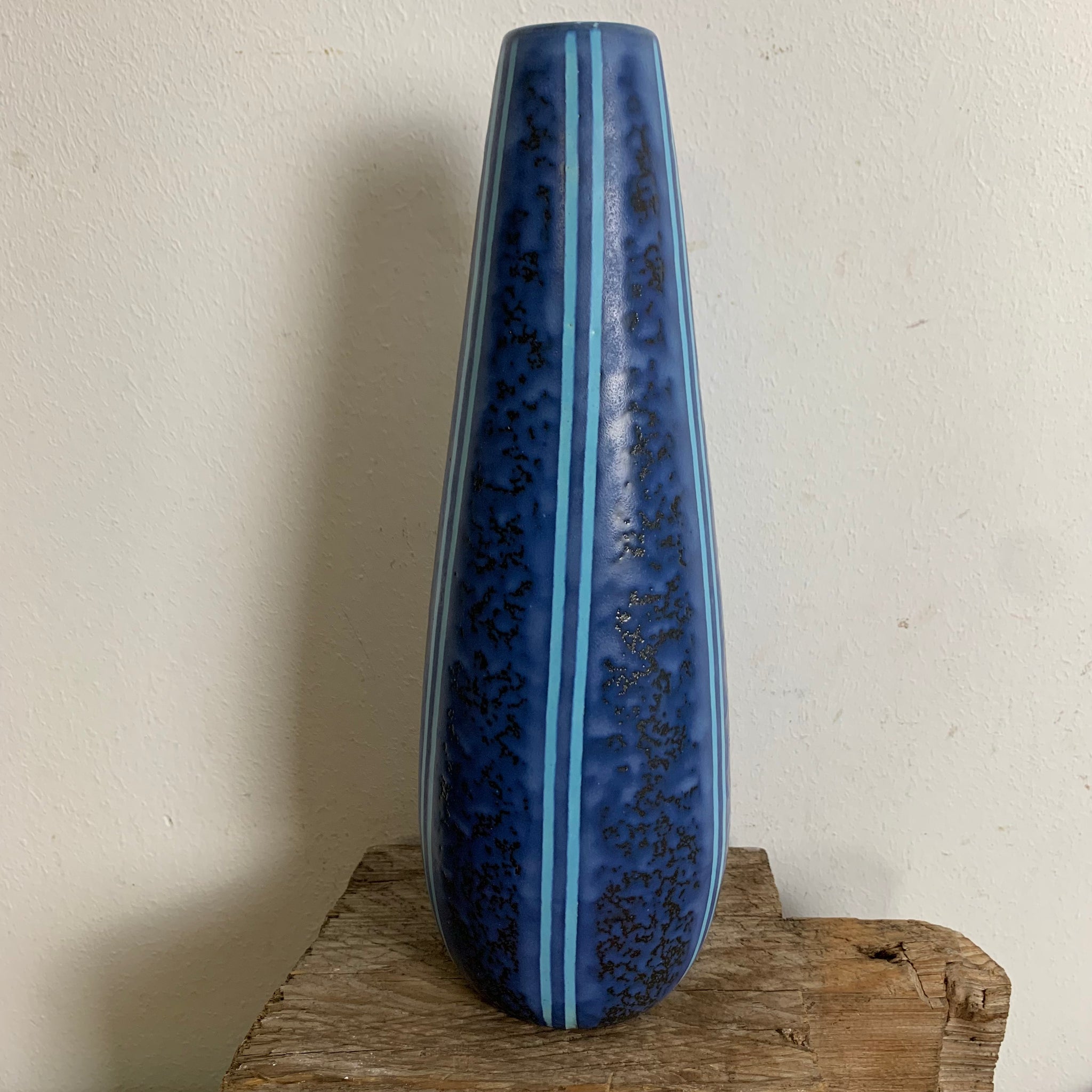 Vintage Keramik Vase von Überlacker 457 / 25