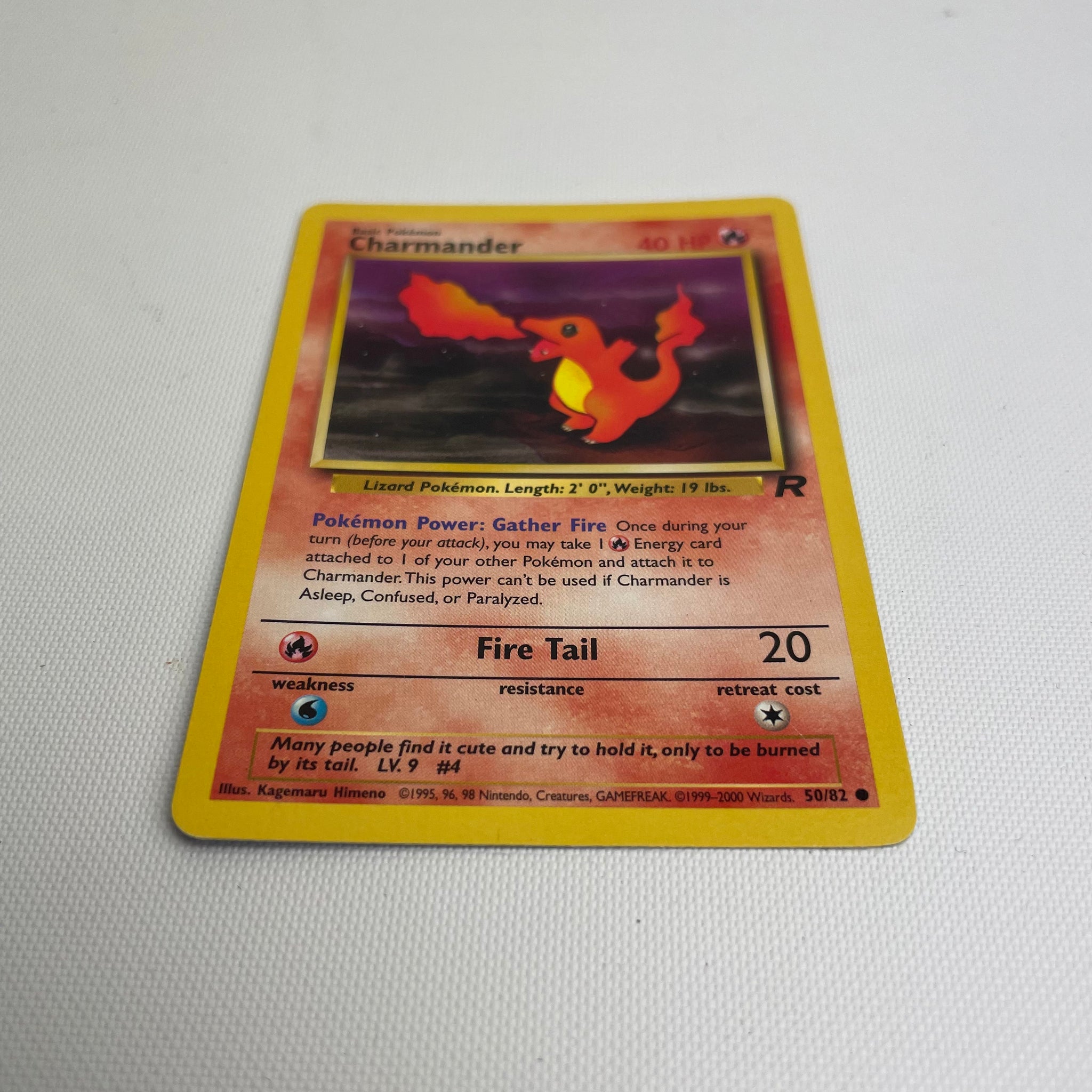 1995 charmander pokemon card value 50/82 Charmander 50/82