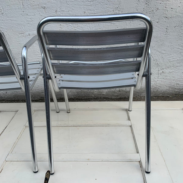 Aluminium Stuhl Montecarlo / Gacela von Ortínez für Indecasa