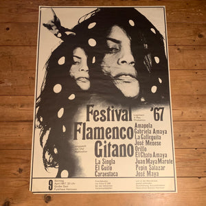 Tour Plakat Festival Flamenco Gitano 67