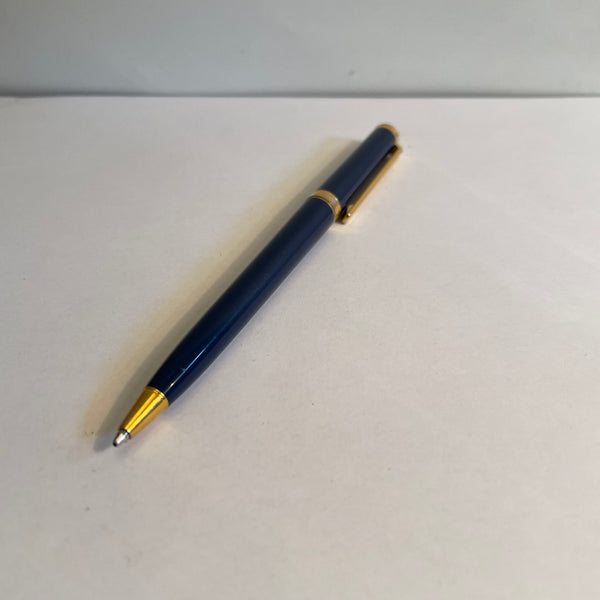 Montblanc Noblesse Oblige Kugelschreiber blau gold