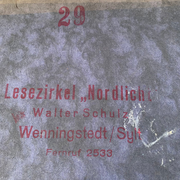 Magazin Neue Illustrierte Lesezirkel Sylt 1954