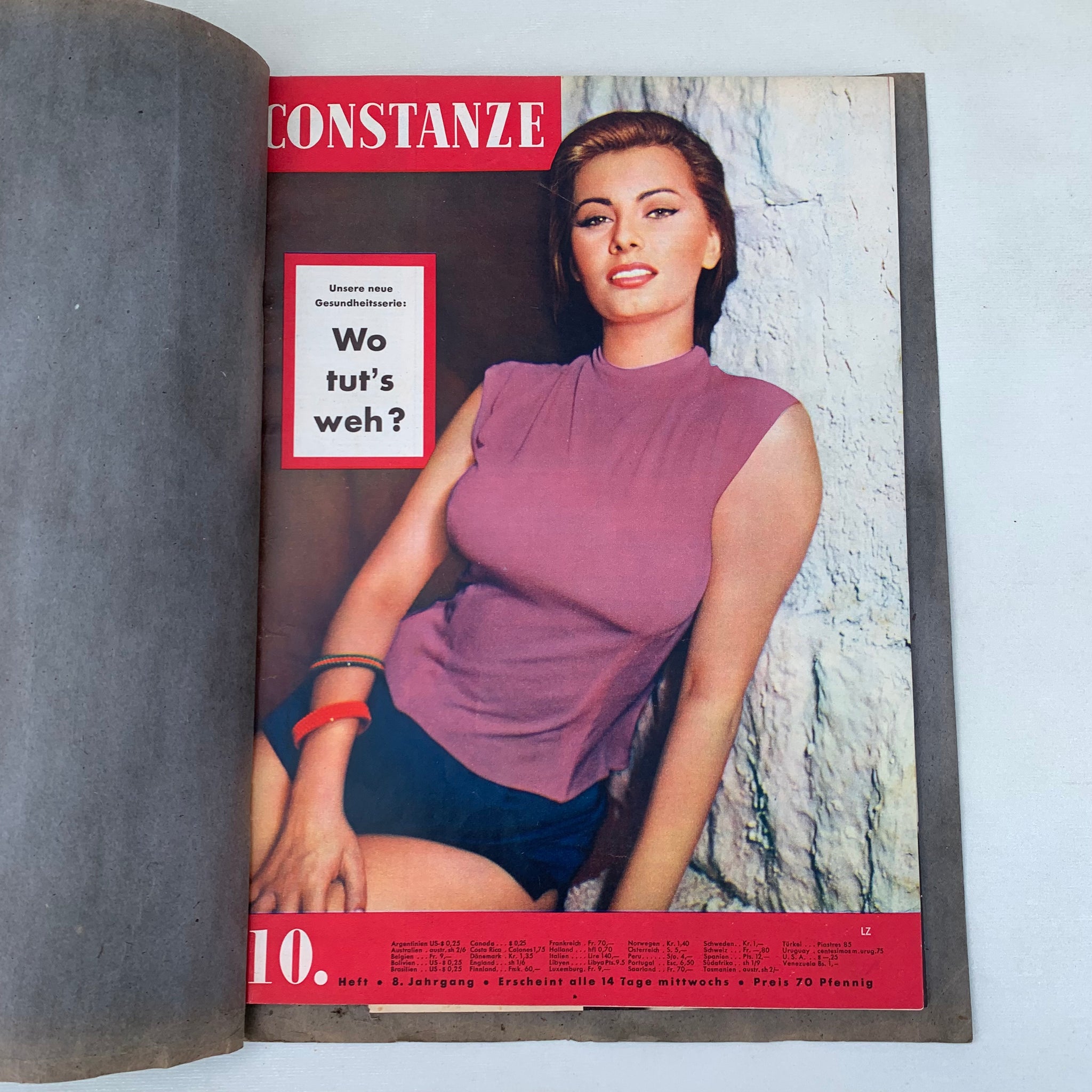 Magazin Constanze Lesezirkel Sylt 1955