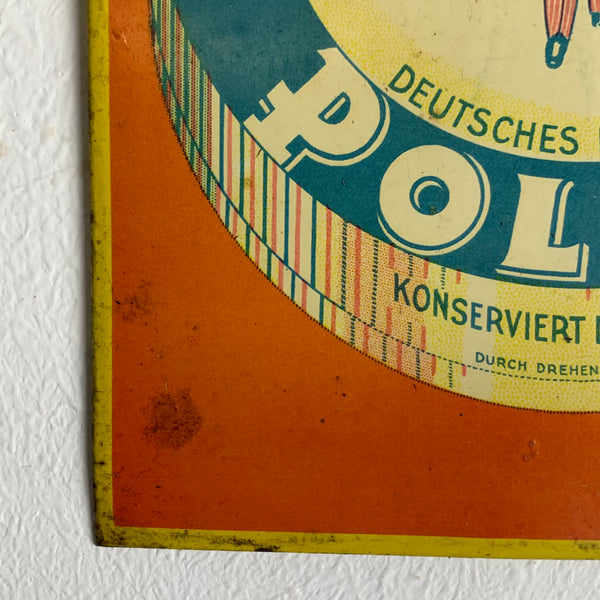 Vintage Blechschild Yankee Polish