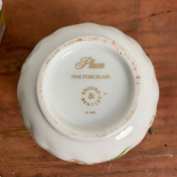 12 Marmeladen Töpfe von Lenox Fine Porcelain