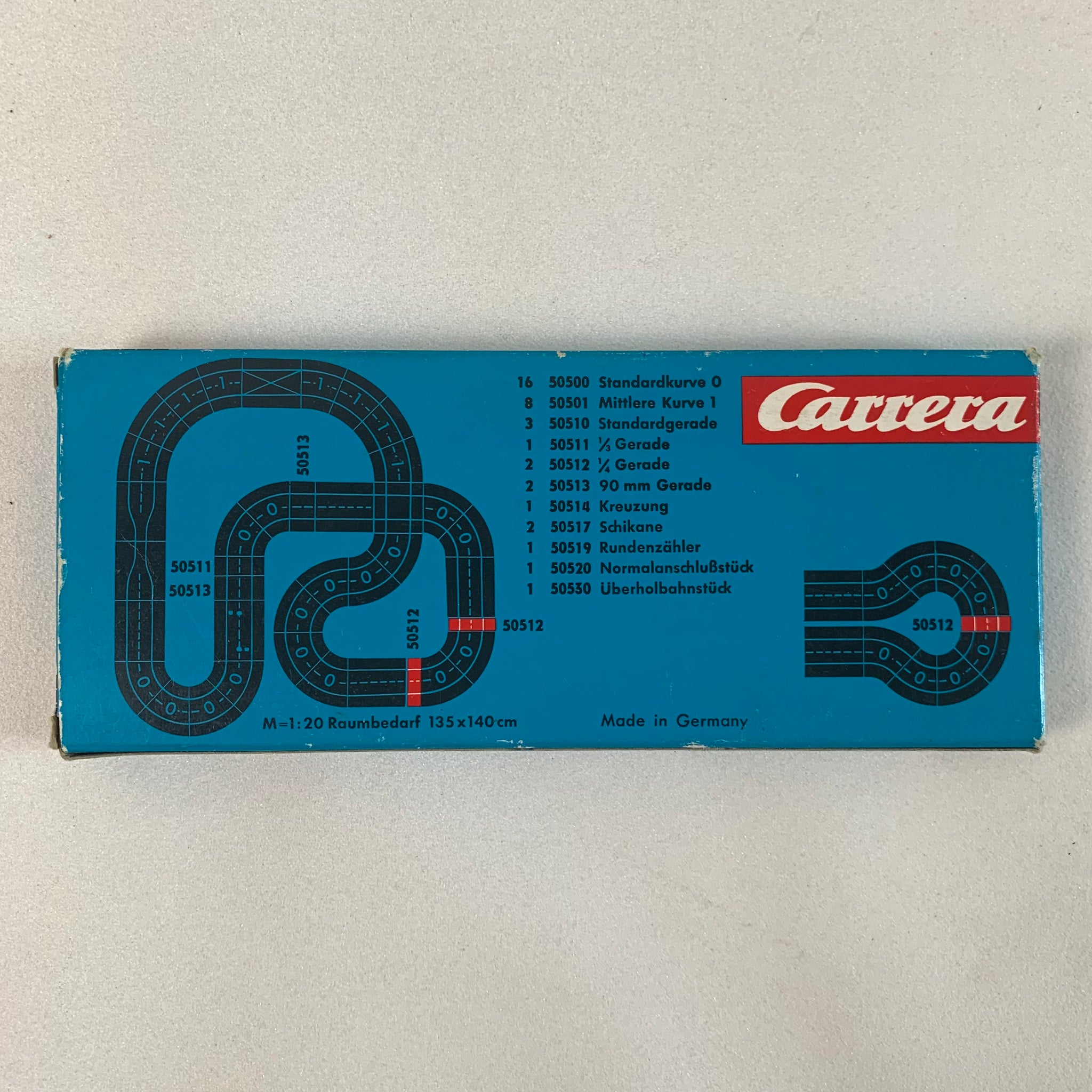 Carrera Universal 50512 1 Stück 1/4 Gerade – Trödelfuchs Vintage Shop