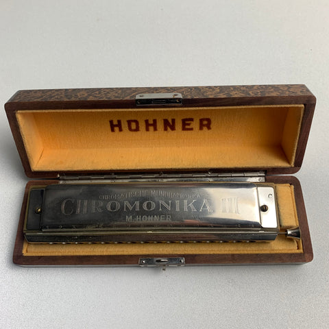 Alte Mundharmonika Chomonika von Hohner