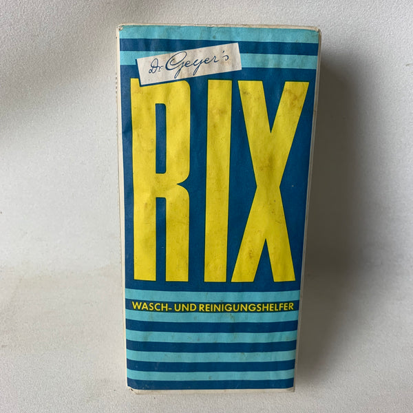 Vintage Rix Wasch und Reinigungshelfer