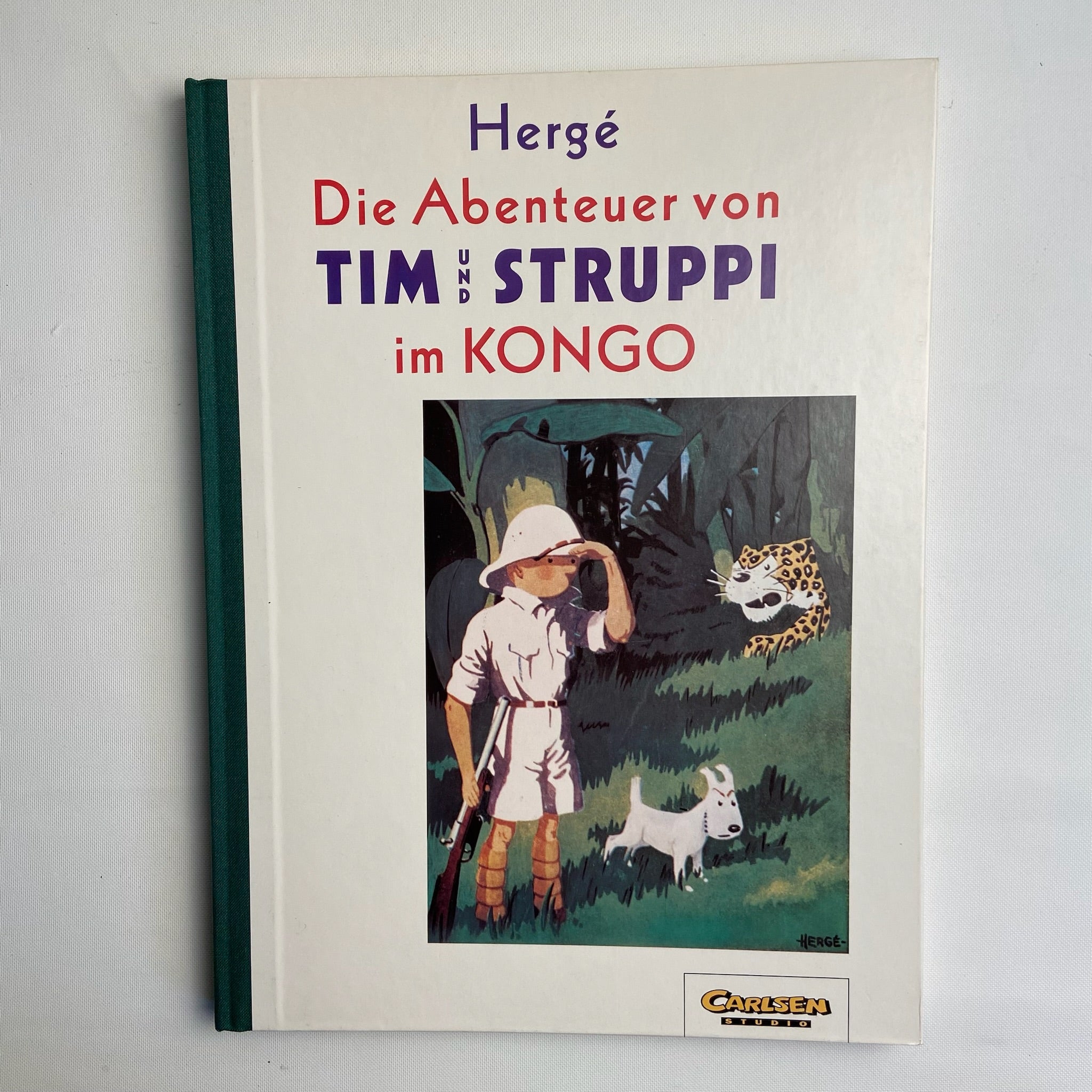 Comic Die Abenteuer von Tim und Struppi Im Kongo