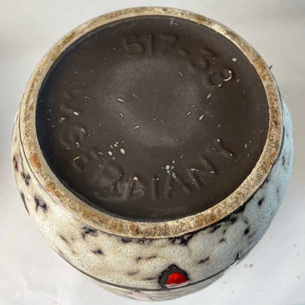 Keramik Vase Scheurich Fat Lava 517-38
