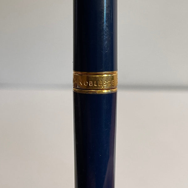 Montblanc Noblesse Oblige Kugelschreiber blau gold