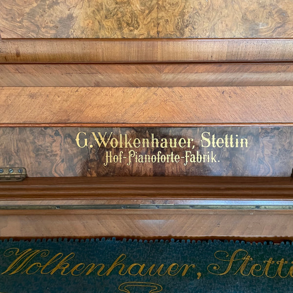 Klavier G. Wolkenhauer Stettin Spenden / Charity Objekt