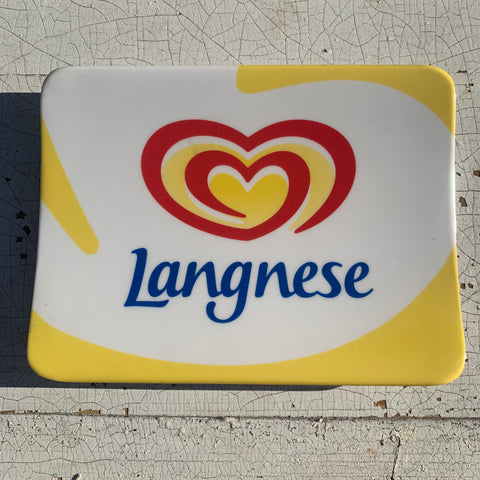 Geldteller Zahlteller von Langnese