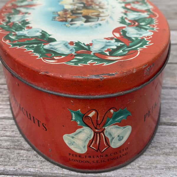 Vintage Weihnachts - Keksdose aus England