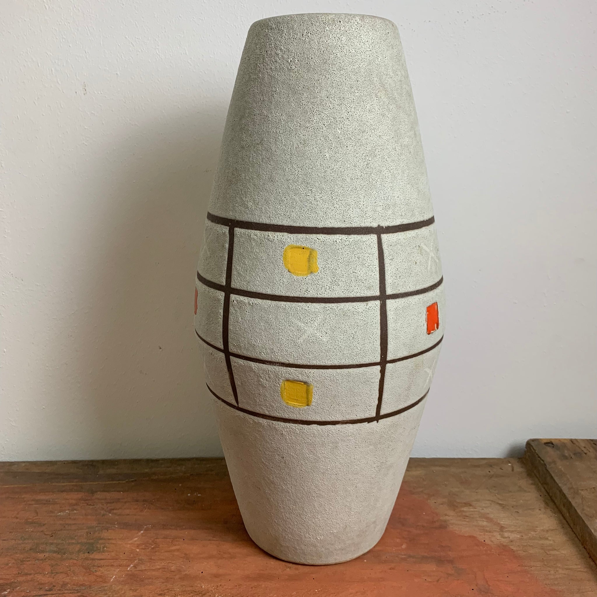 Große Keramik Vase von Scheurich 248-38
