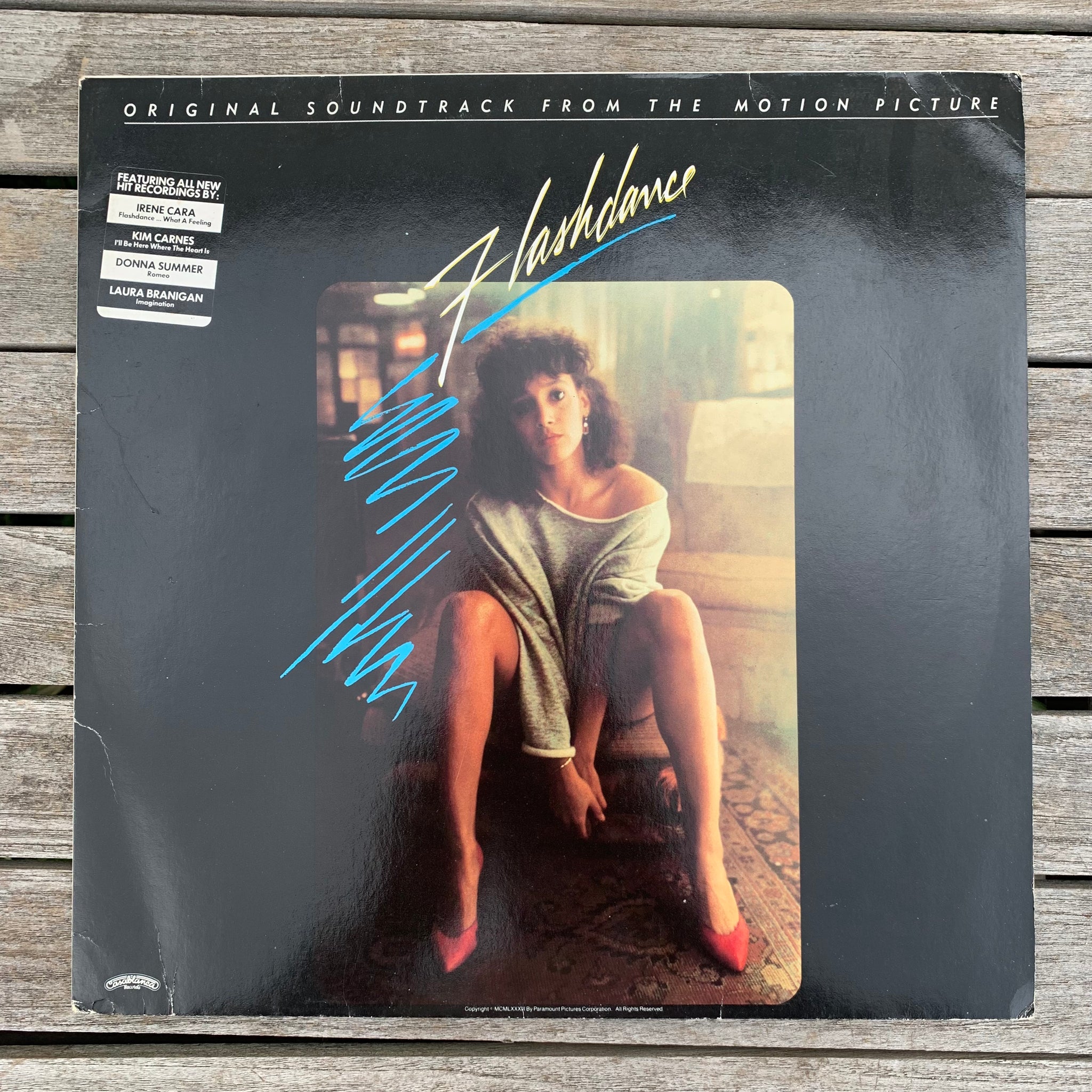 Flashdance Disc LP Flashdance Original Soundtrack from the Motion Picture – Trödelfuchs ...