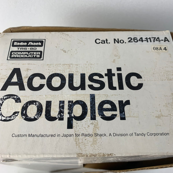Acoustic Coupler Radio Shack