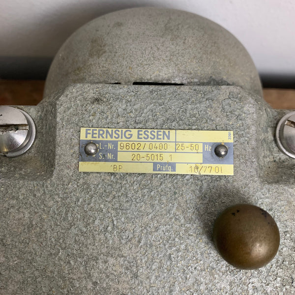 Industrielles antikes Bunker Telefon