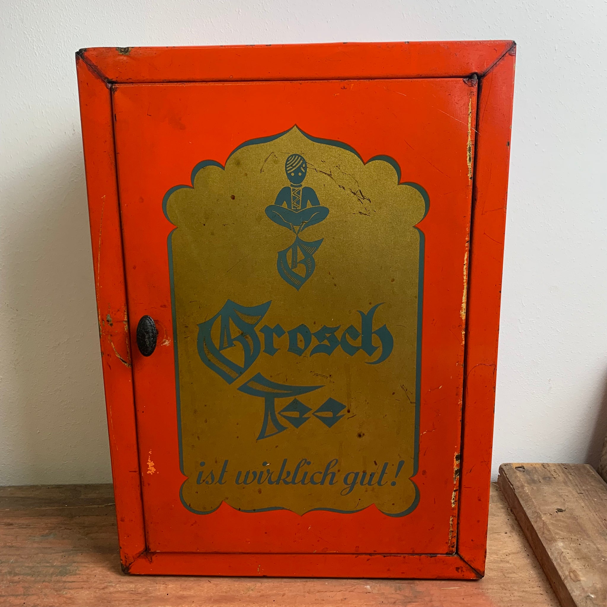 Vintage Teeschrank Grosch Tee