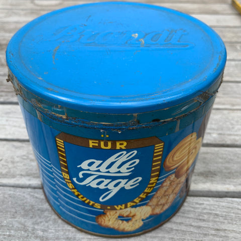 Vintage Blechdose Brandt Kekse