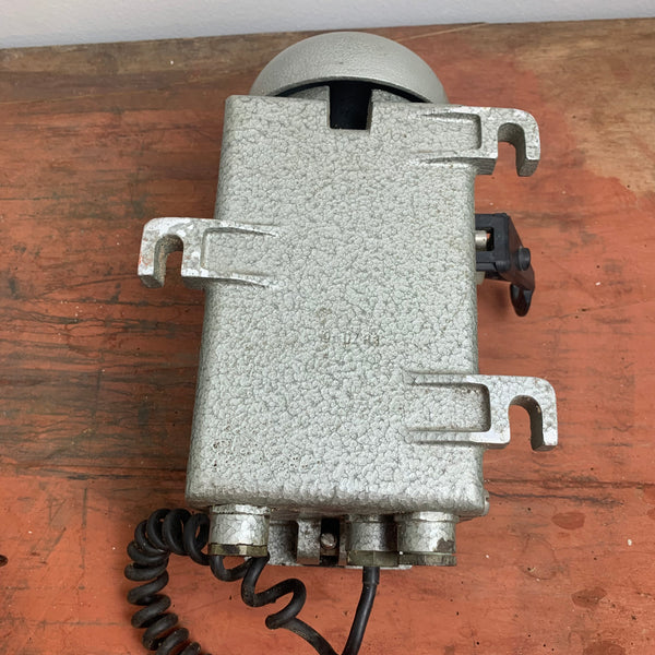 Industrielles antikes Gruben Telefon