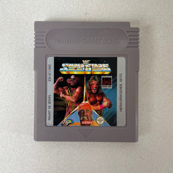 WWF Superstars / Spiel und Anleitung Nintendo Game Boy